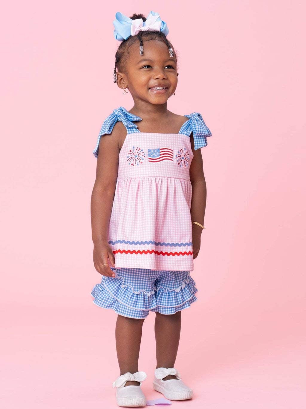 Freedom Sparkles Embroidered Outfit