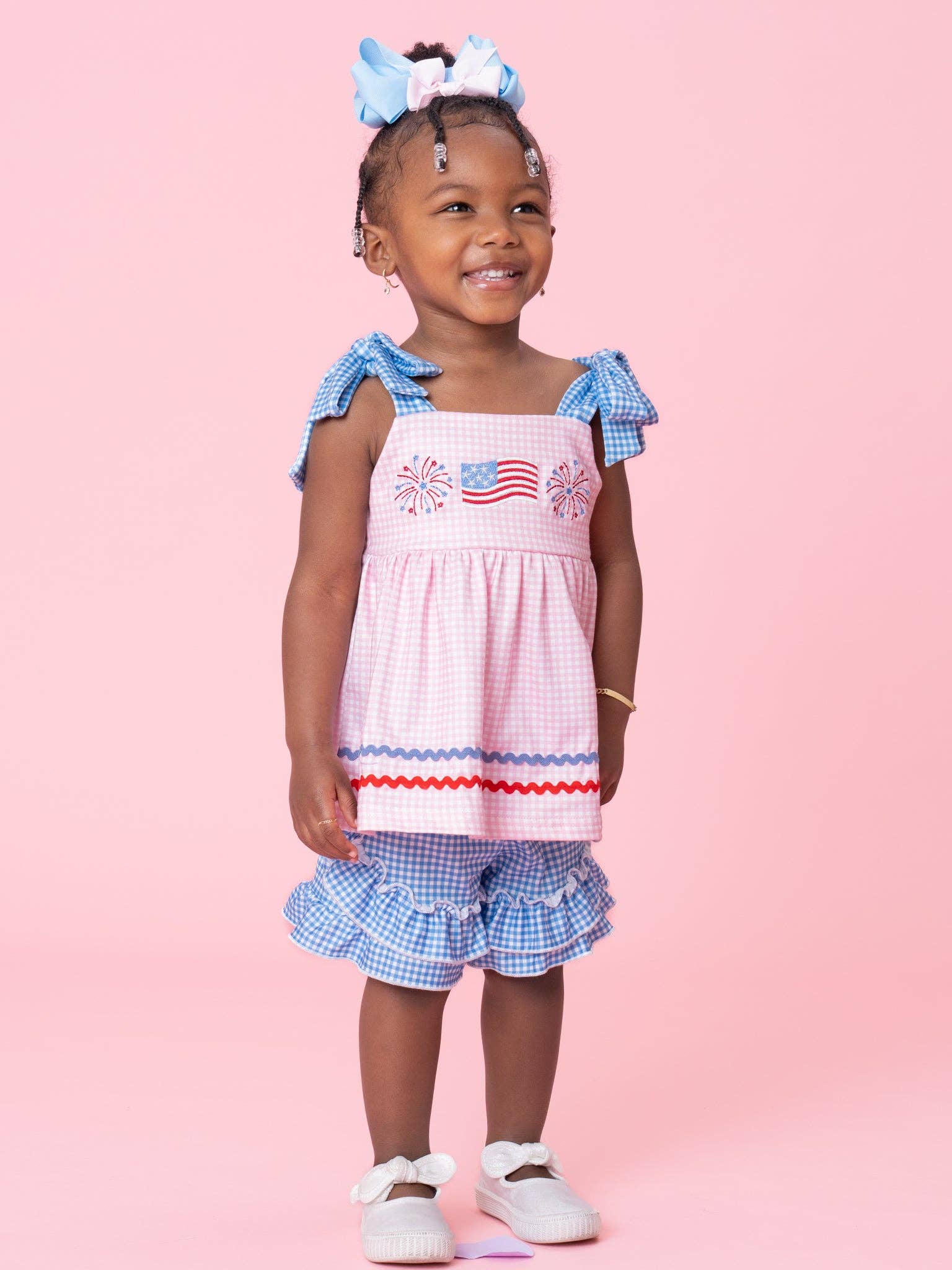 Freedom Sparkles Embroidered Outfit