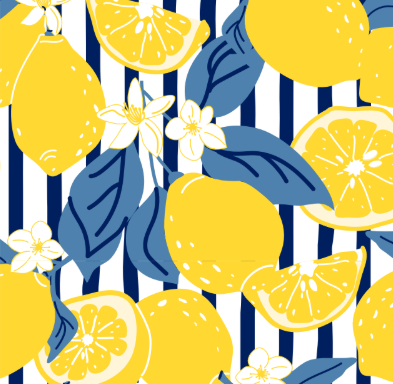 Kids Swim Towel - Lemonade Stand