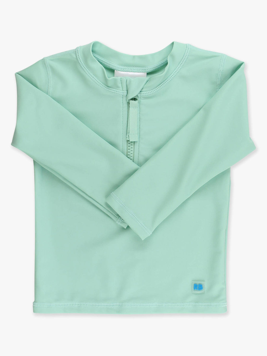 Boys Sage Long Sleeve Zipper Rash Guard