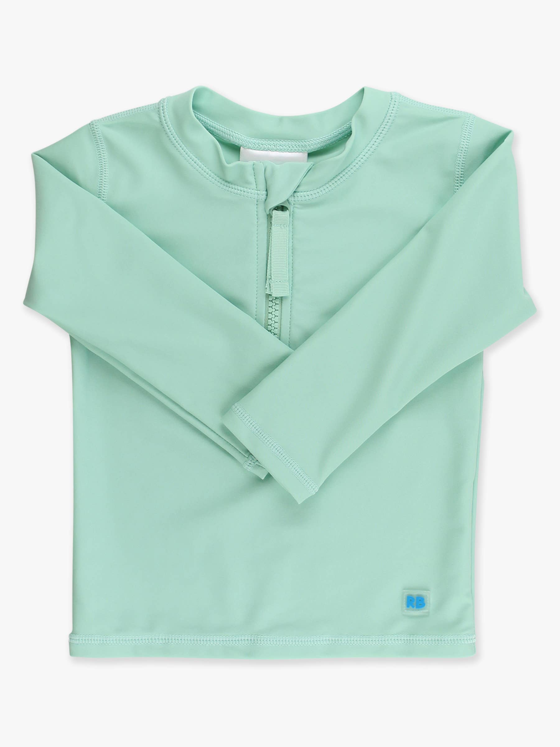 Boys Sage Long Sleeve Zipper Rash Guard