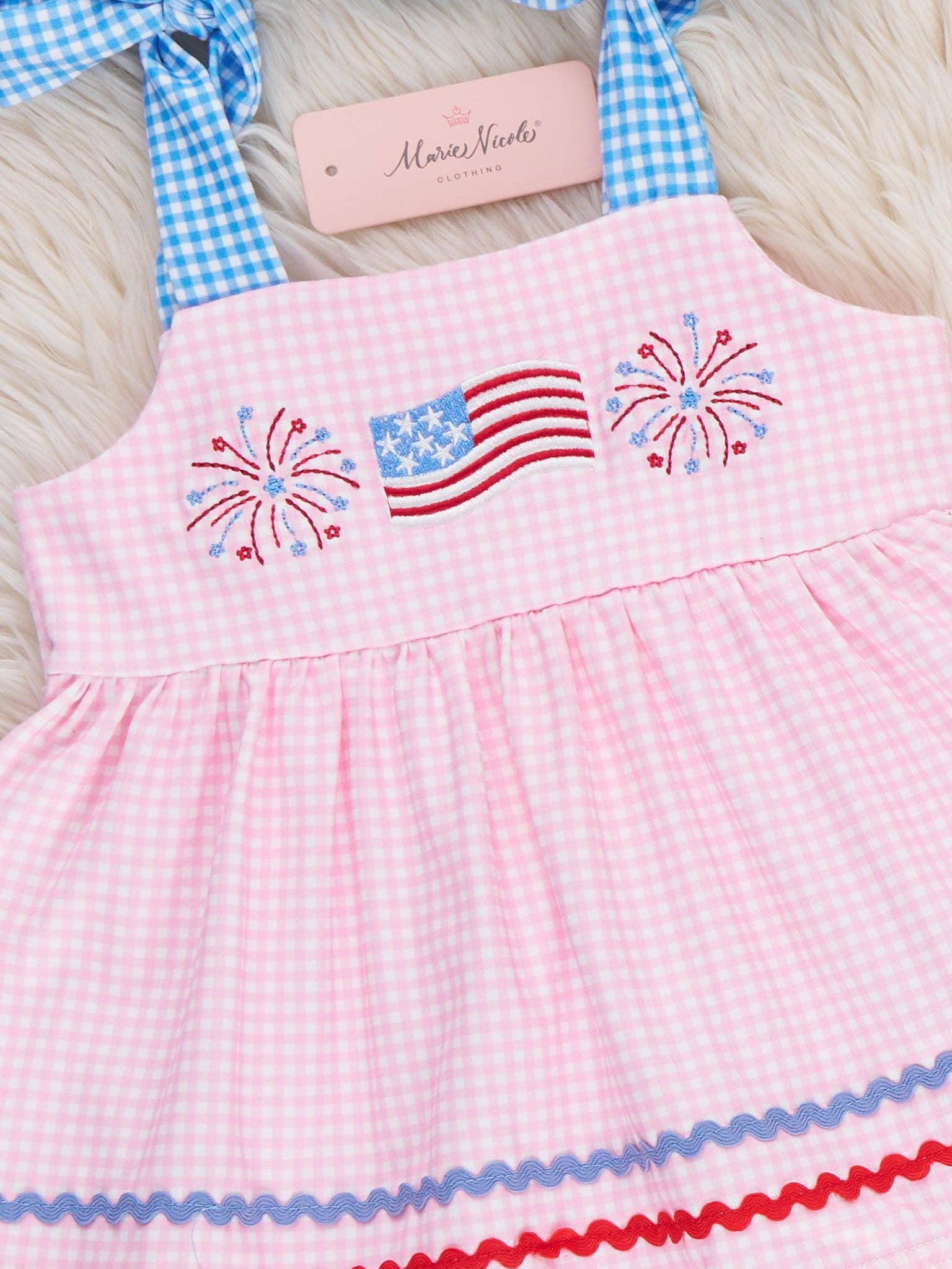 Freedom Sparkles Embroidered Outfit