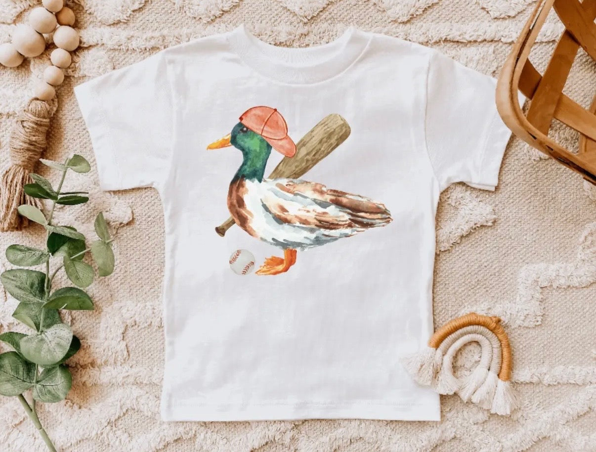 Mallard Duck Baseball Tee