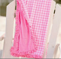Pink Gingham Towel