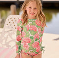 Hydrangea One Piece Swim Suit