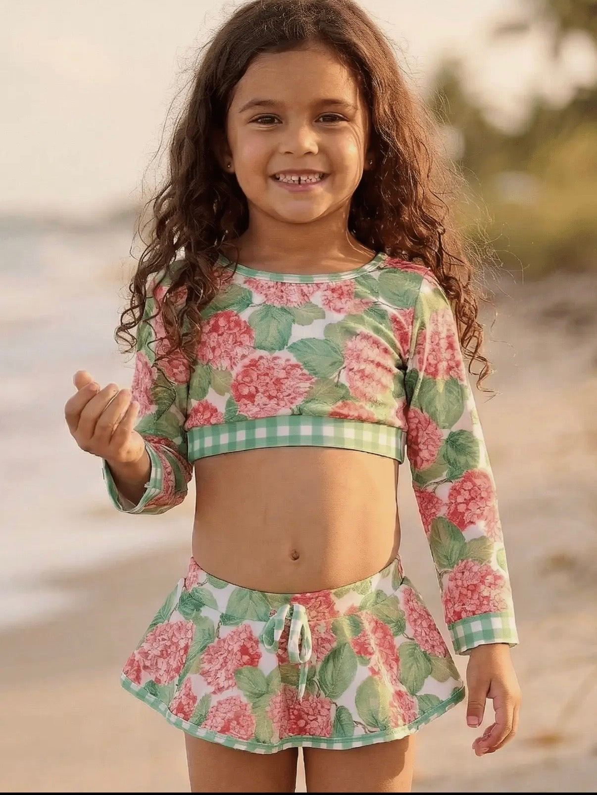 Hydrangea Swim Suit