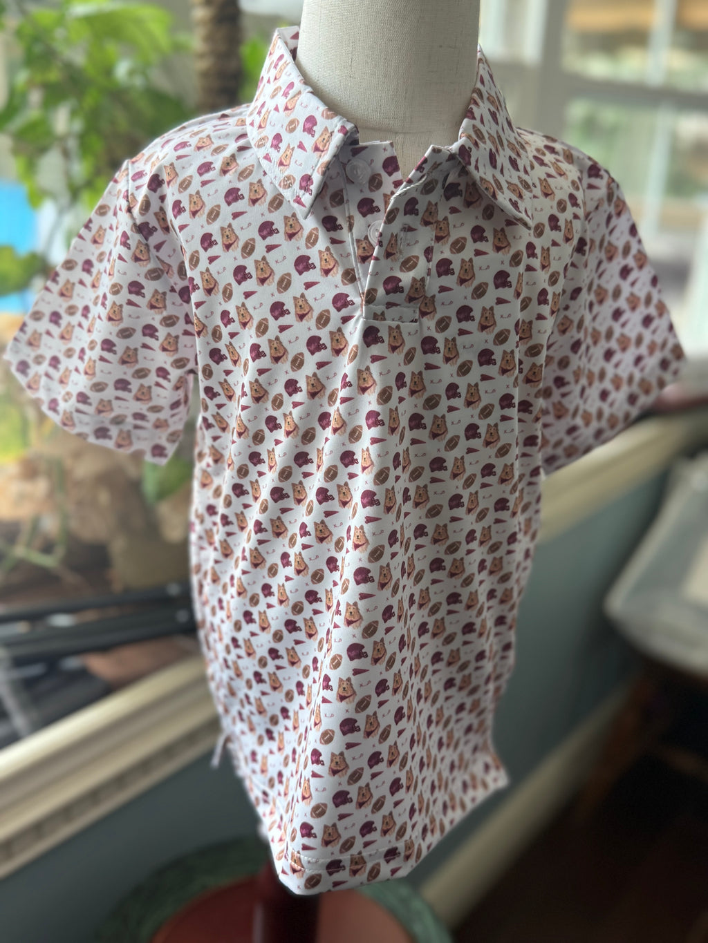 Short Sleeve Game Day Polo