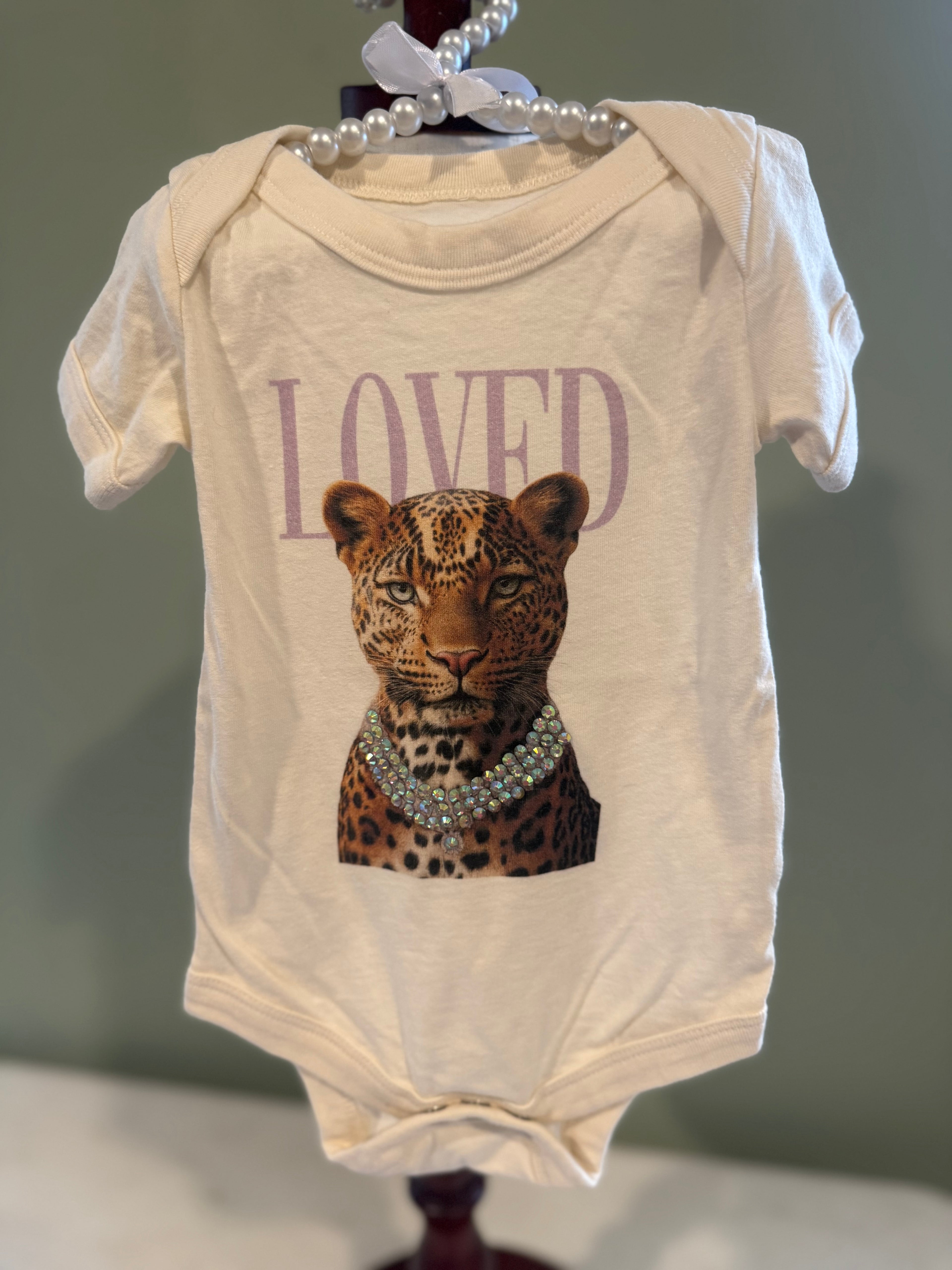 Short Sleeve Onesie - Loved