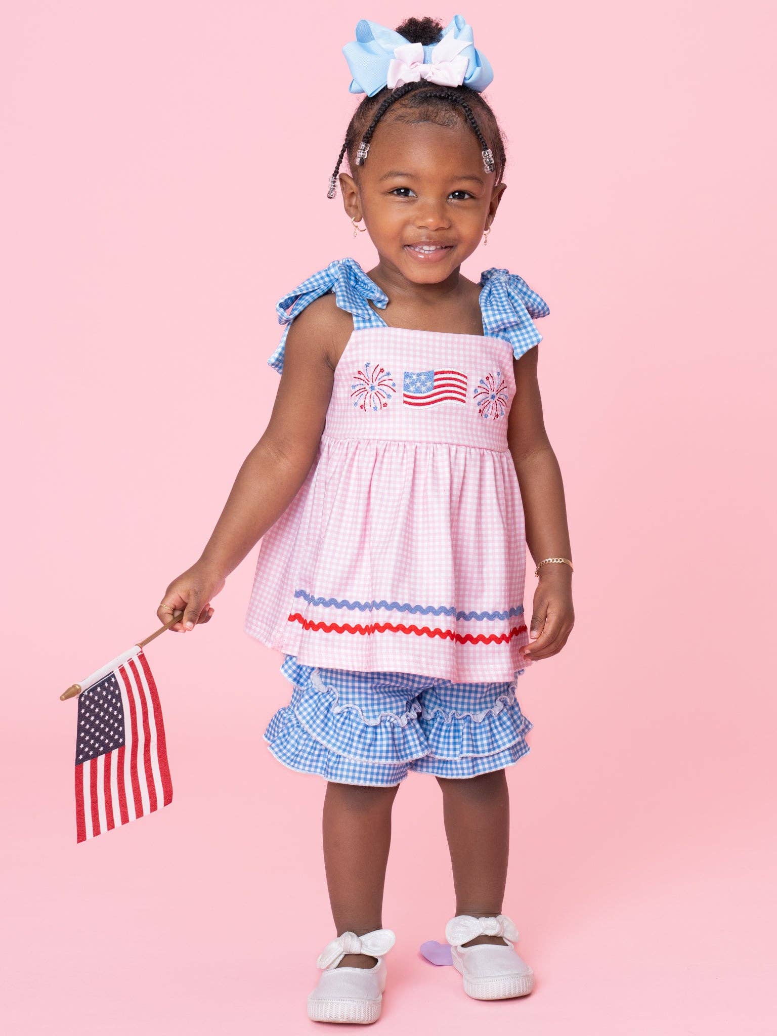 Freedom Sparkles Embroidered Outfit